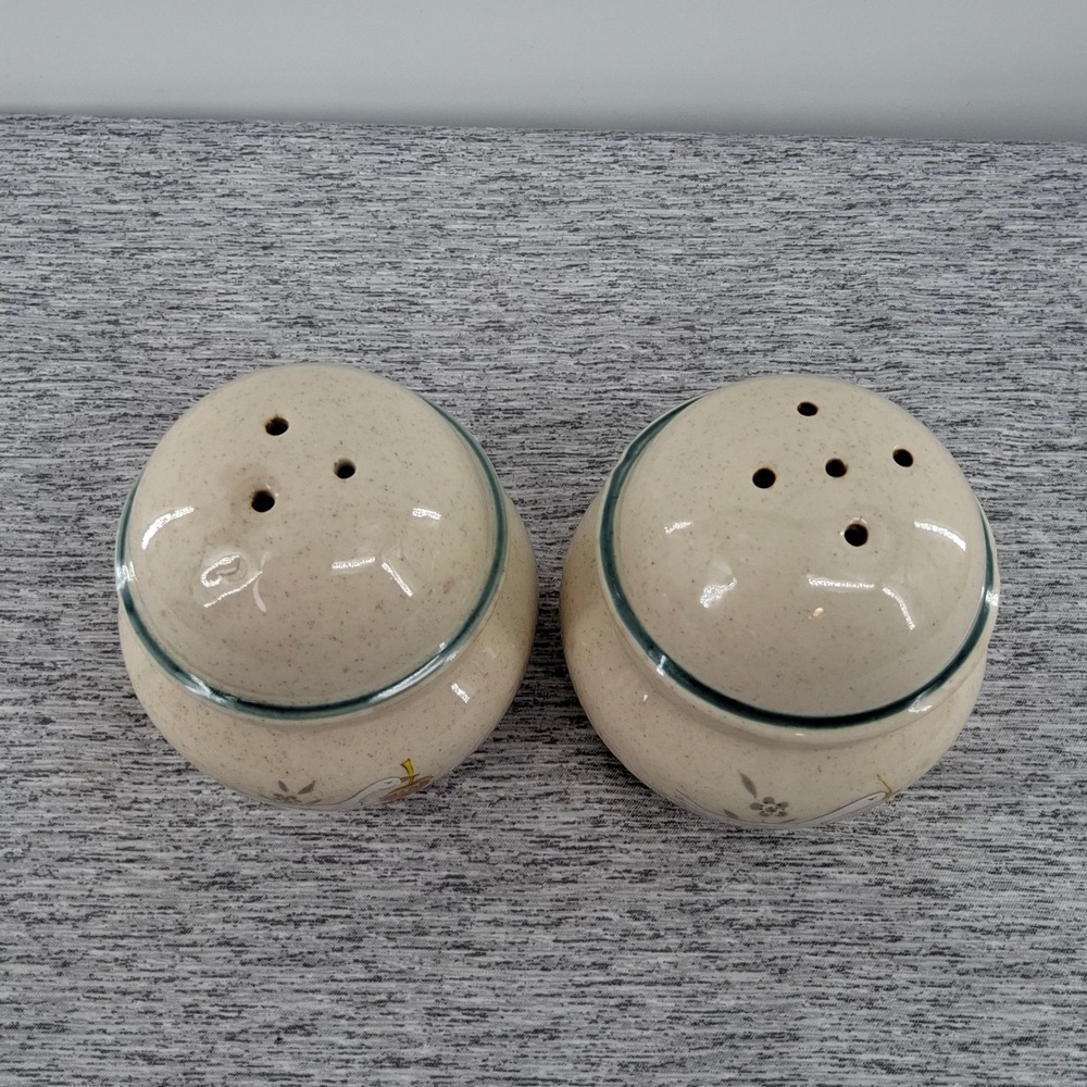Vintage International China Marmalade Goose Salt & Pepper Shakers Some Wear - Picture 5 of 7